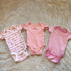 3 0-3 Months Onesies